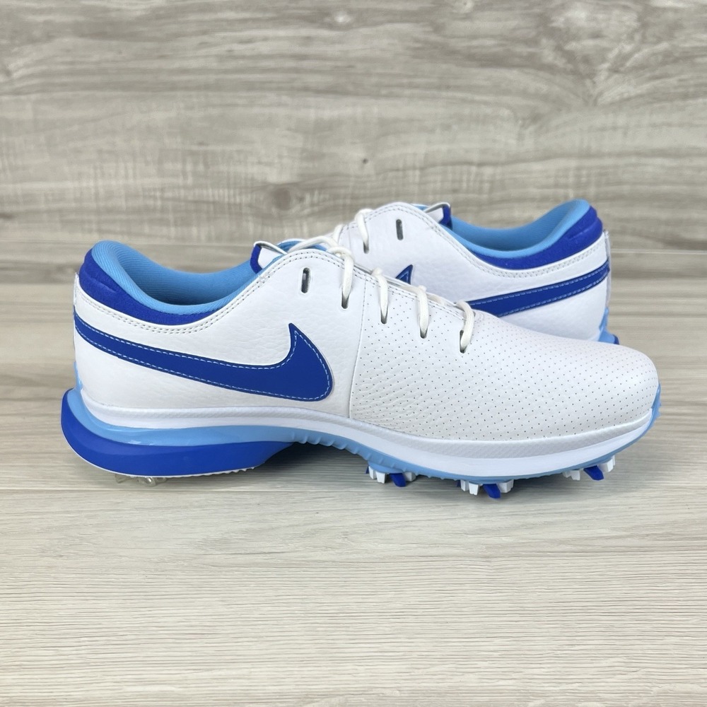 Nike Air Zoom Victory Tour 3 Golf Shoes Mens Size 9.5 White Blue DX9025-144 - Picture 6 of 9
